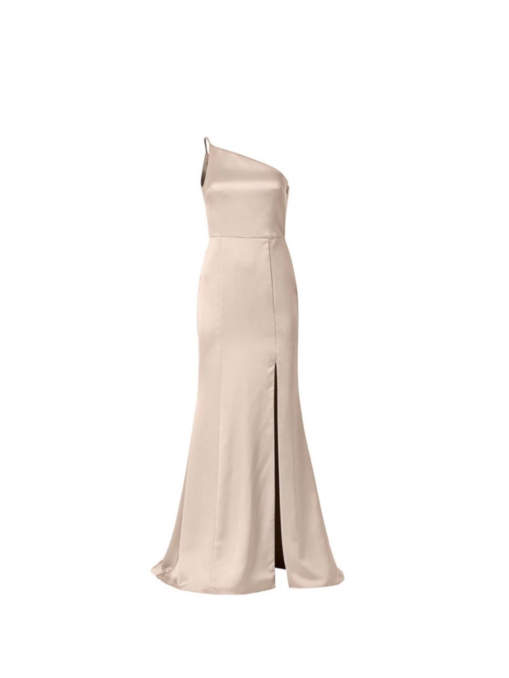 Amsale Kaia One-Shoulder Gown